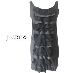 JCrew Rogue Ruffle tank dress
